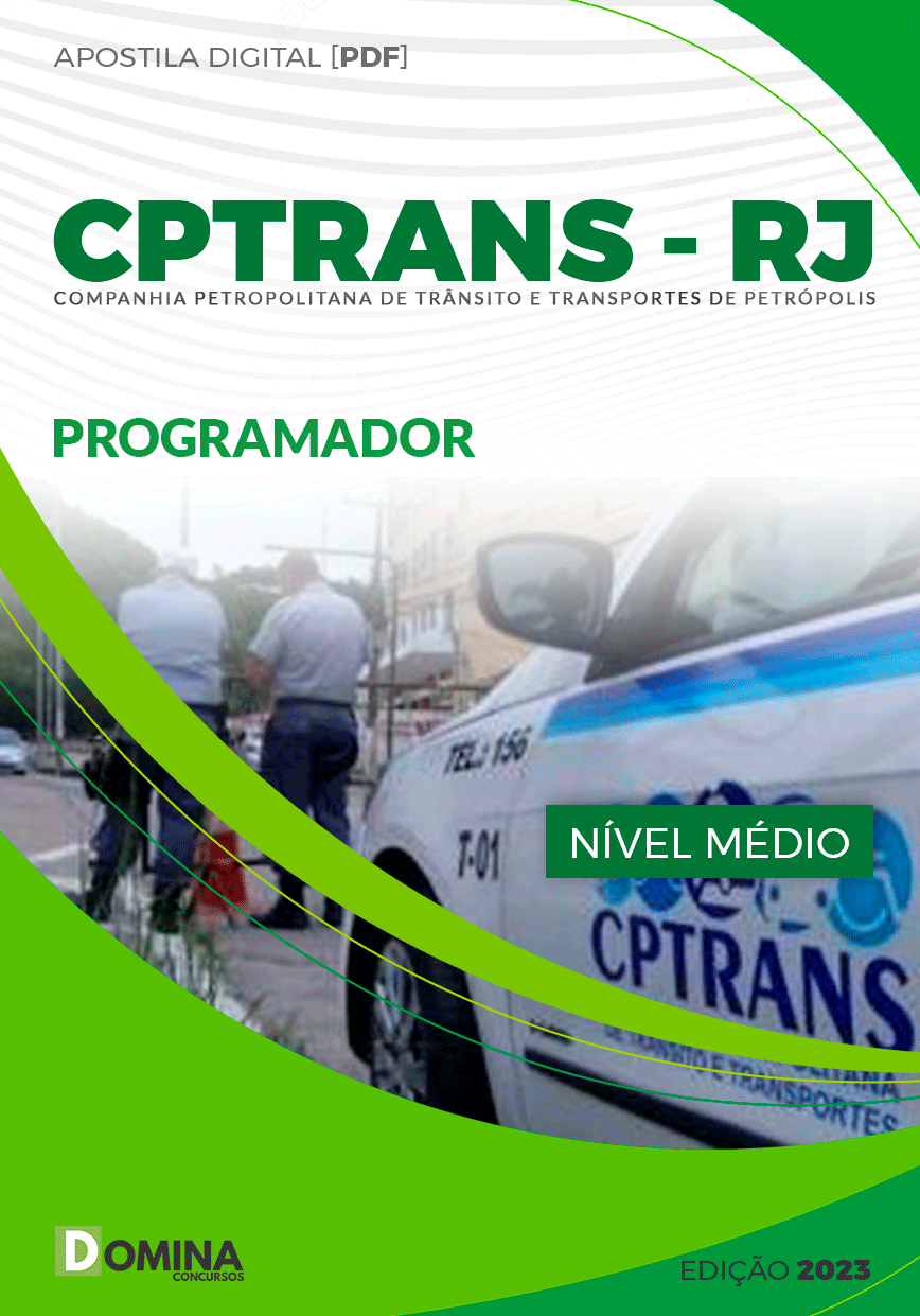 Apostila Concurso CPTRANS RJ 2023 Programador
