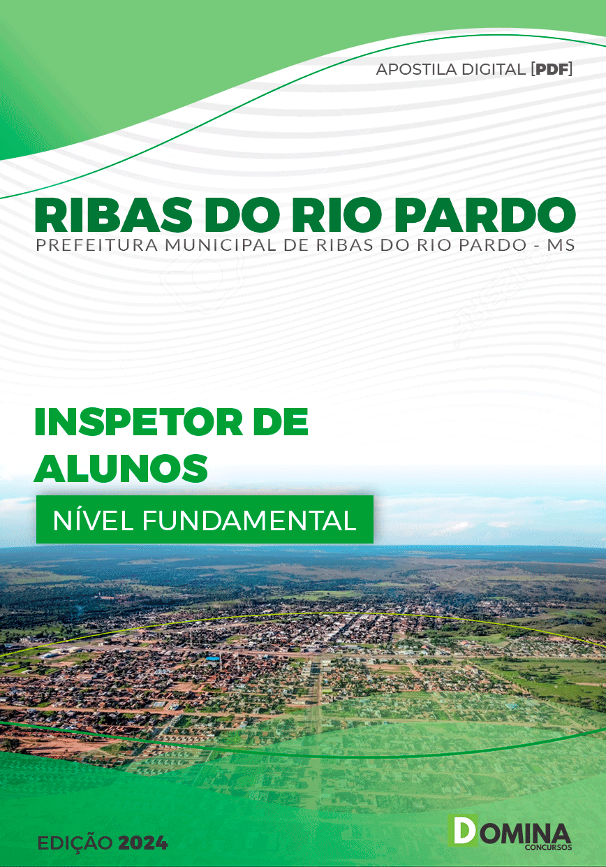 Apostila Pref Ribas do Rio Pardo MS 2024 Inspetor Alunos