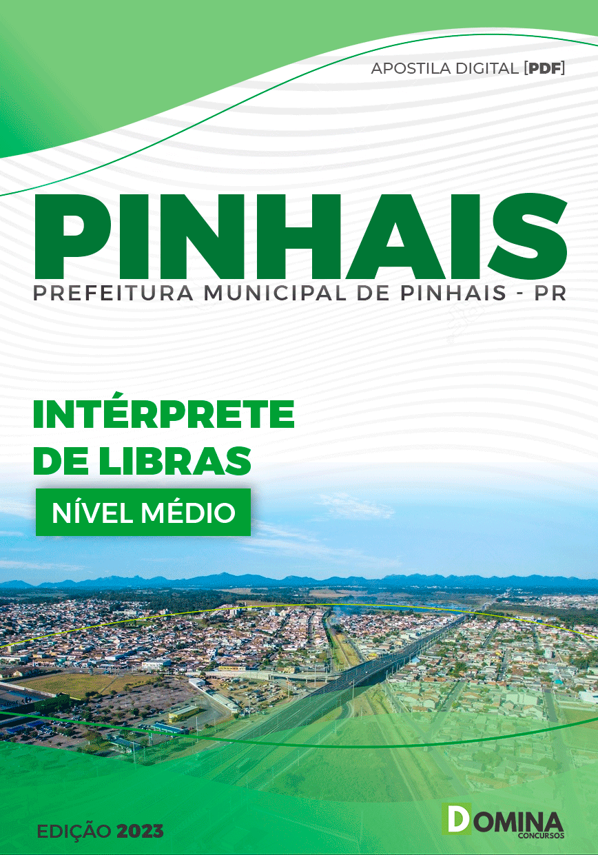 Apostila Pref Pinhais PR 2023 Intérprete de LIBRAS