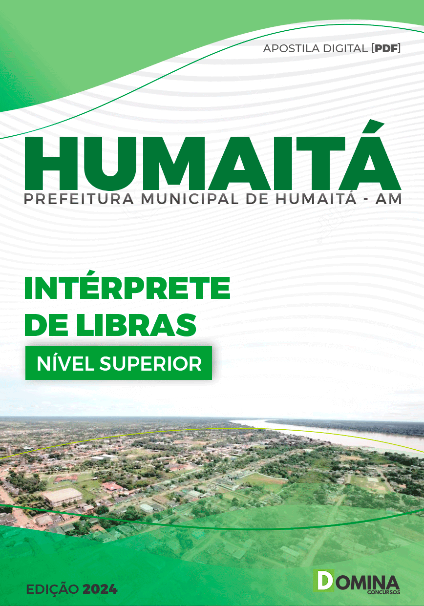Apostila Pref Humaitá AM 2024 Intérprete de LIBRAS