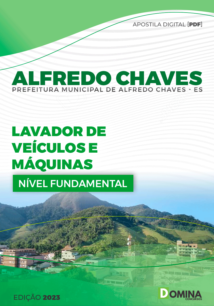 Pref Alfredo Chaves ES 2023 Lavador de Veículos e Máquinas