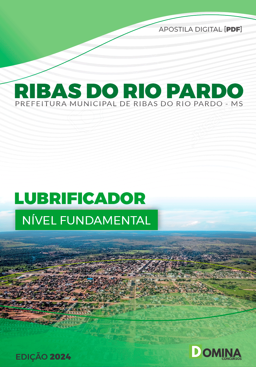 Apostila Pref Ribas do Rio Pardo MS 2024 Lubrificador
