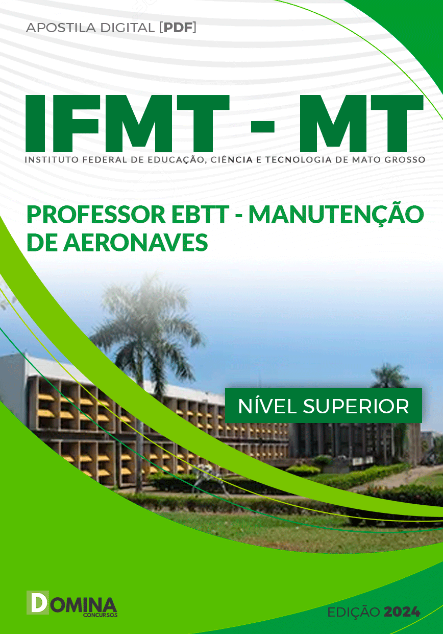 Apostila Concurso IFMT MT 2024 Manutenção Aeronaves