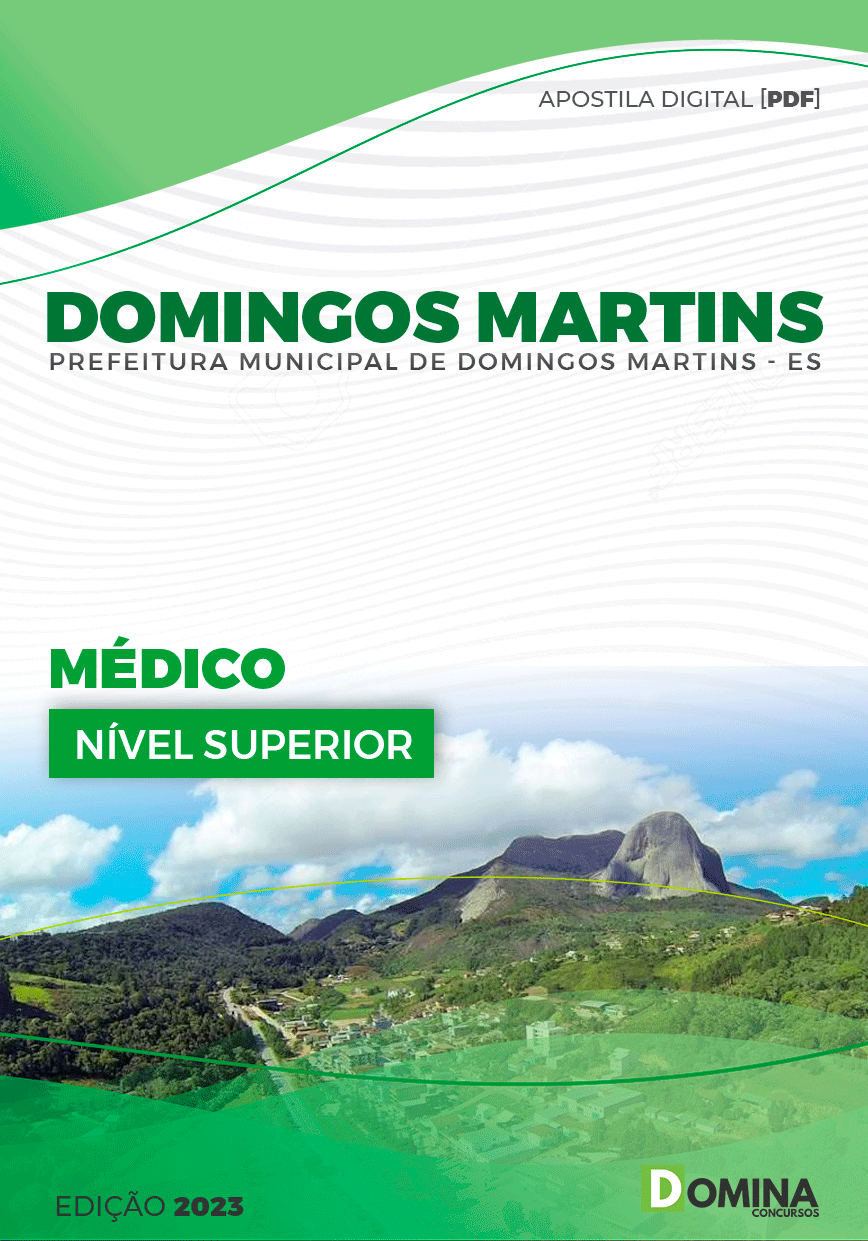 Apostila Pref Domingos Martins ES 2023 Médico