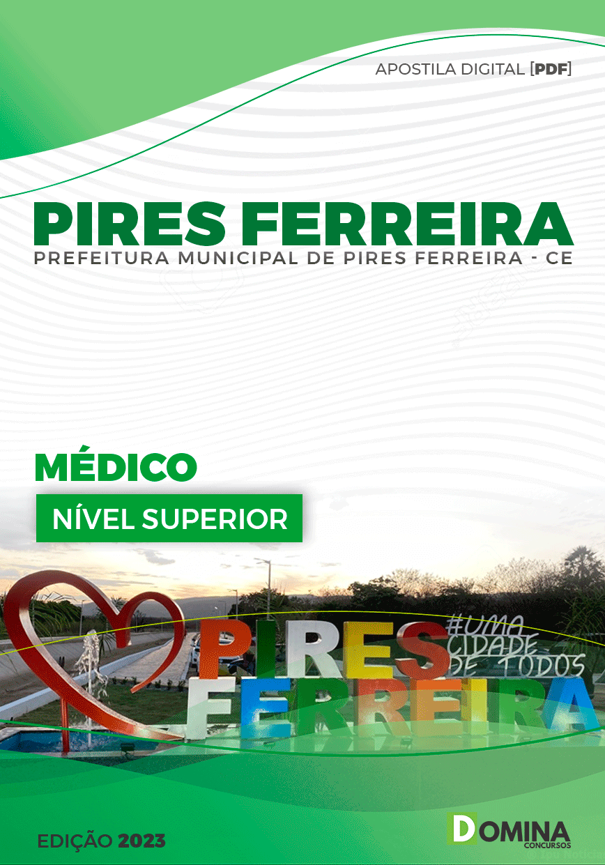 Apostila Pref Pires Ferreira CE 2023 Médico
