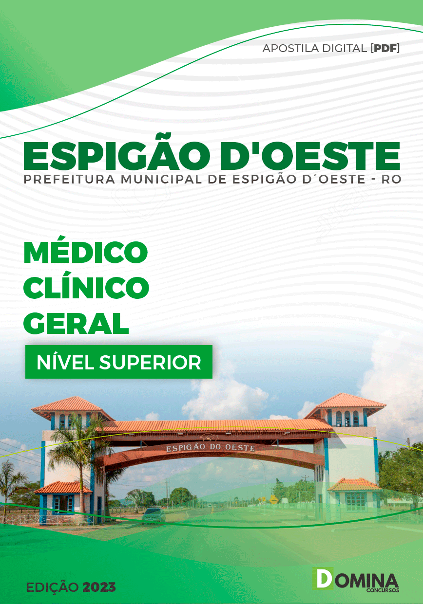 Apostila Pref Espigão D’oeste RO 2023 Médico Clinico Geral