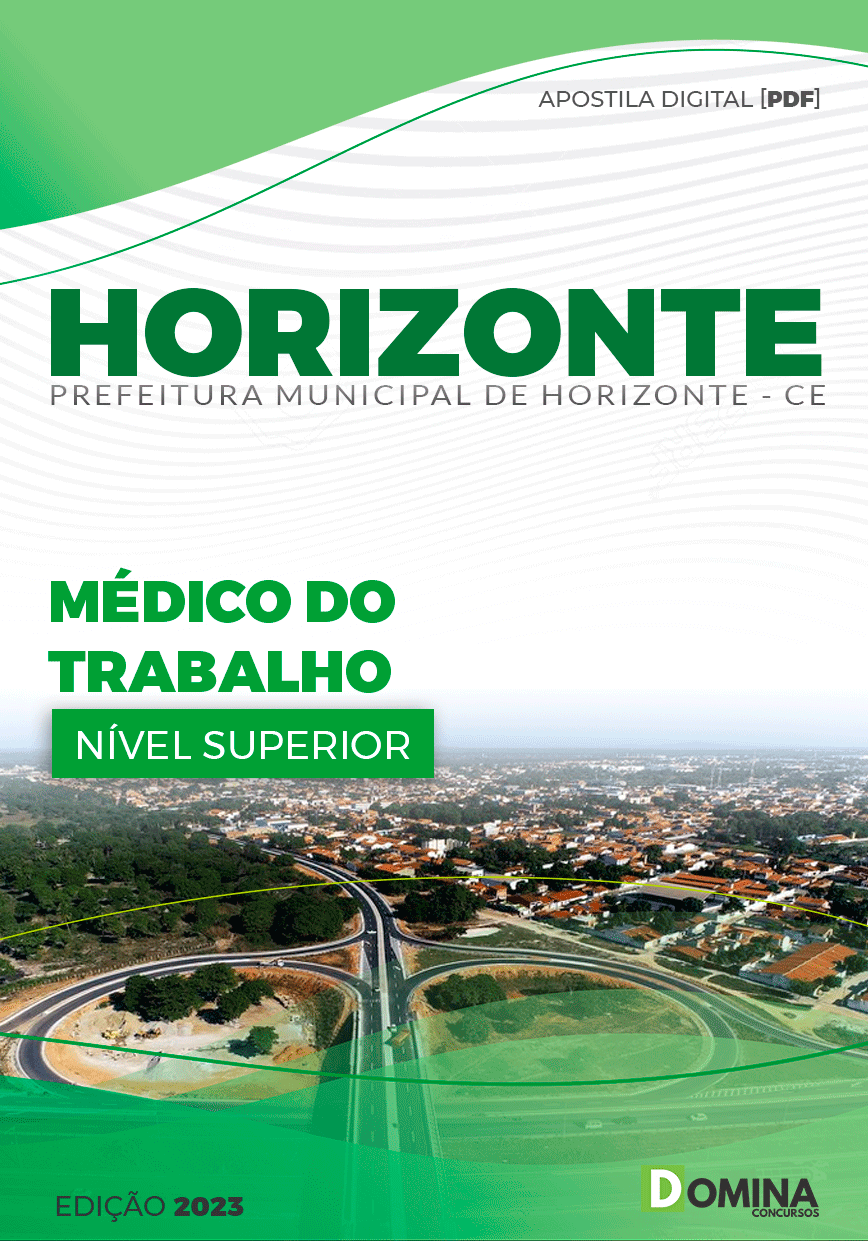 Apostila Pref Horizonte CE 2023 Médico Trabalho