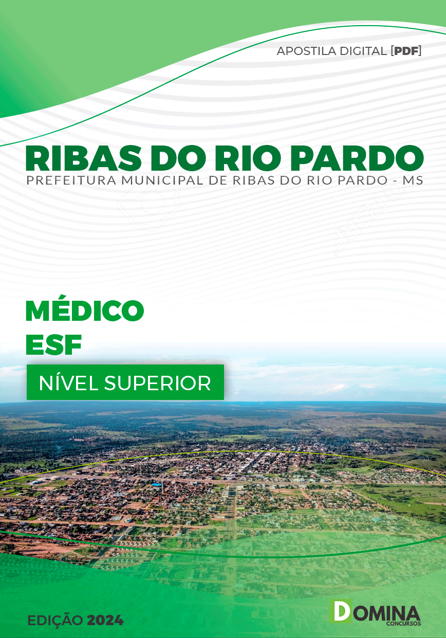 Apostila Pref Ribas do Rio Pardo MS 2024 Médico ESF