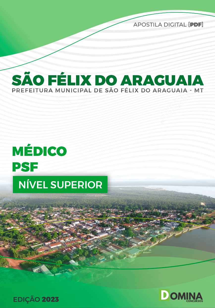 Apostila Pref São Félix do Araguaia MT 2023 Médico