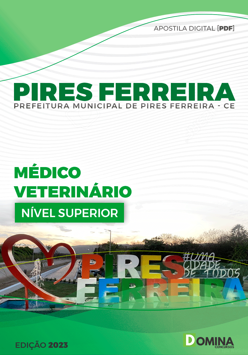 Apostila Pref Pires Ferreira CE 2023 Médico Veterinário