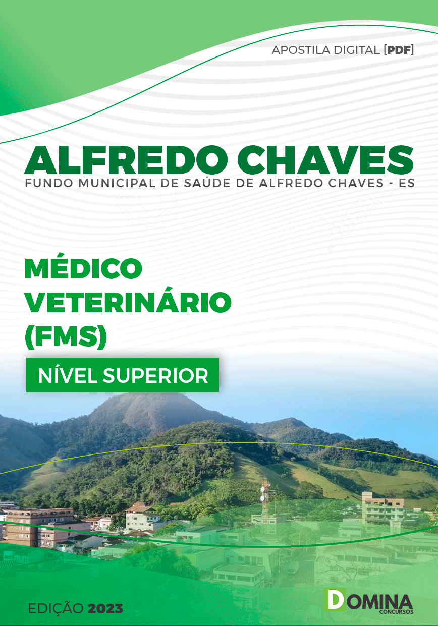 Apostila FMS Alfredo Chaves ES 2023 Médico Veterinário