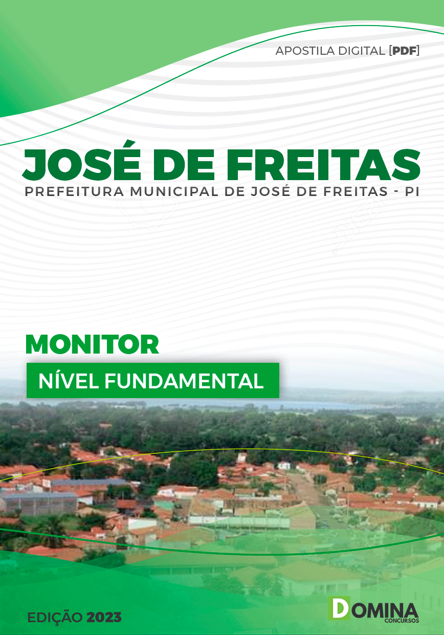 Apostila Pref José de Freitas PI 2023 Monitor