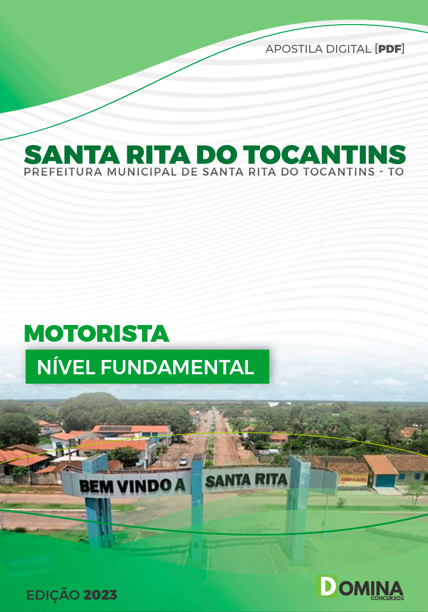 Apostila Pref Santa Rita do Tocantins TO 2023 Motorista