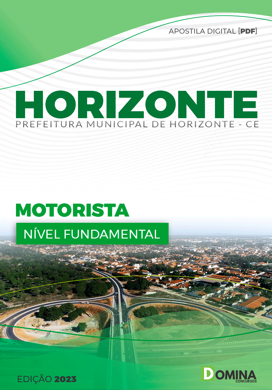 Apostila Pref Horizonte CE 2023 Motorista