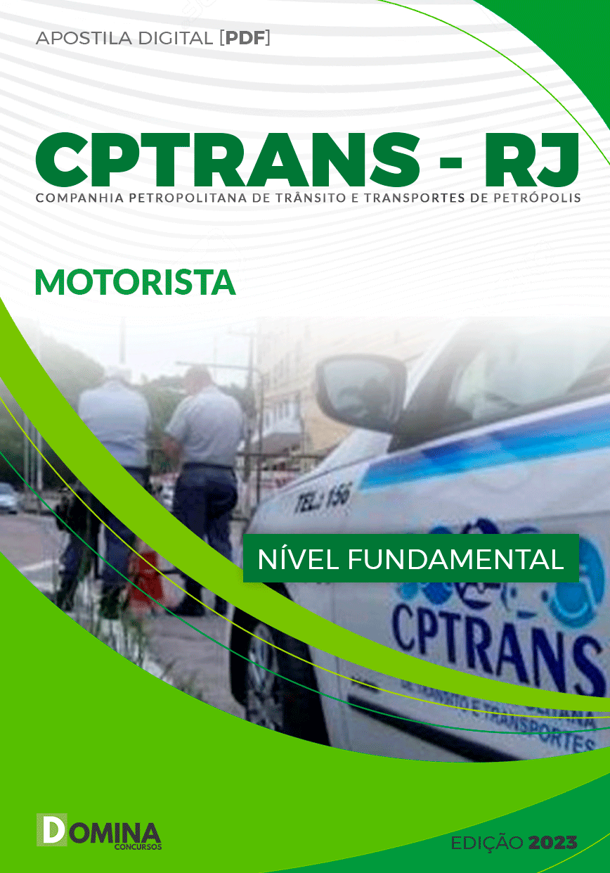 Apostila Concurso CPTRANS RJ 2023 Motorista
