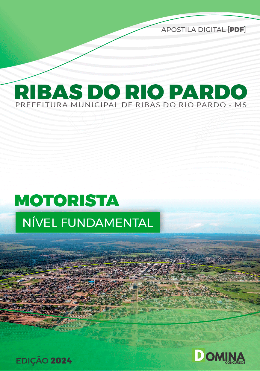 Apostila Pref Ribas do Rio Pardo MS 2024 Motorista