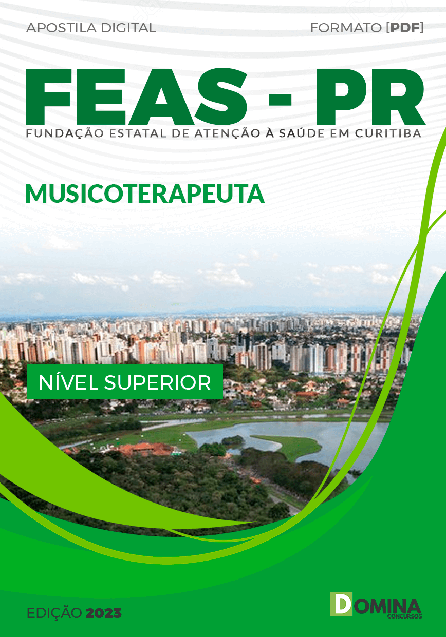 Apostila FEAS Curitiba PR 2023 Musicoterapeuta