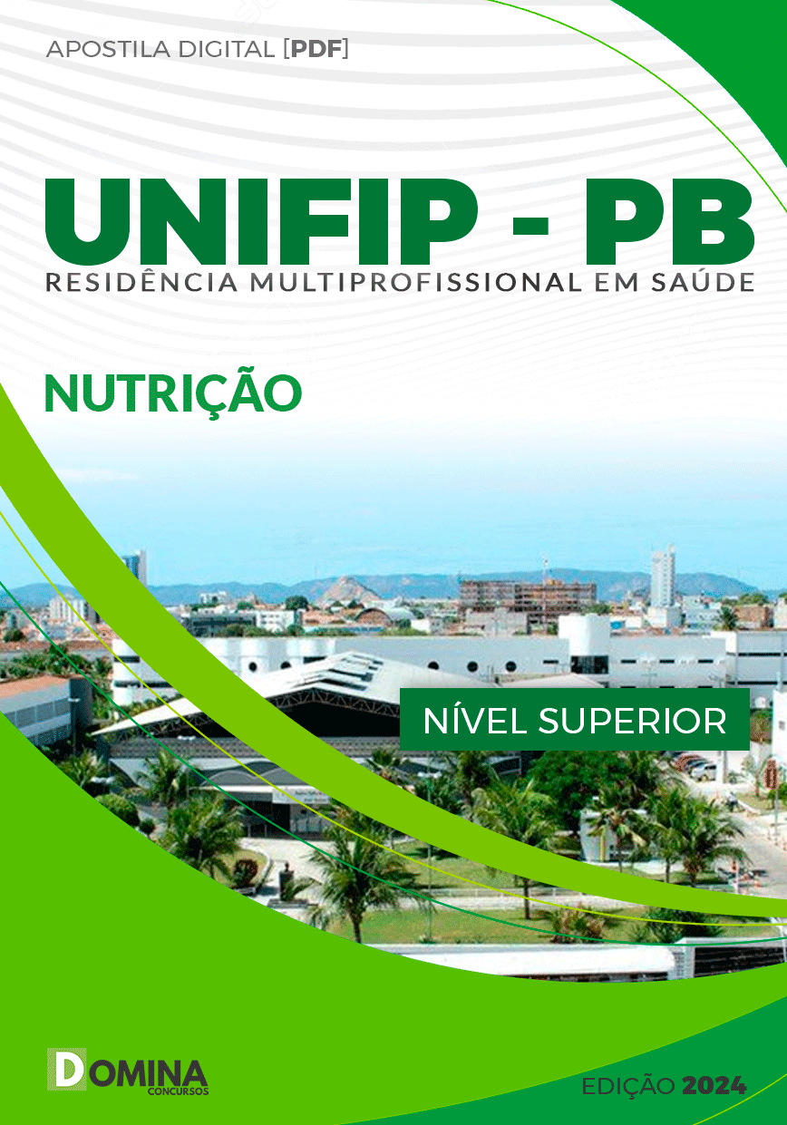 Apostila Concurso Residência UNIFIP PB 2024 Nutrição