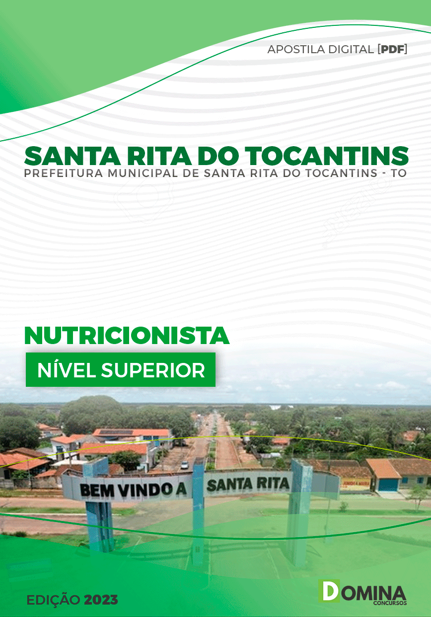 Apostila Pref Santa Rita do Tocantins TO 2023 Nutricionista