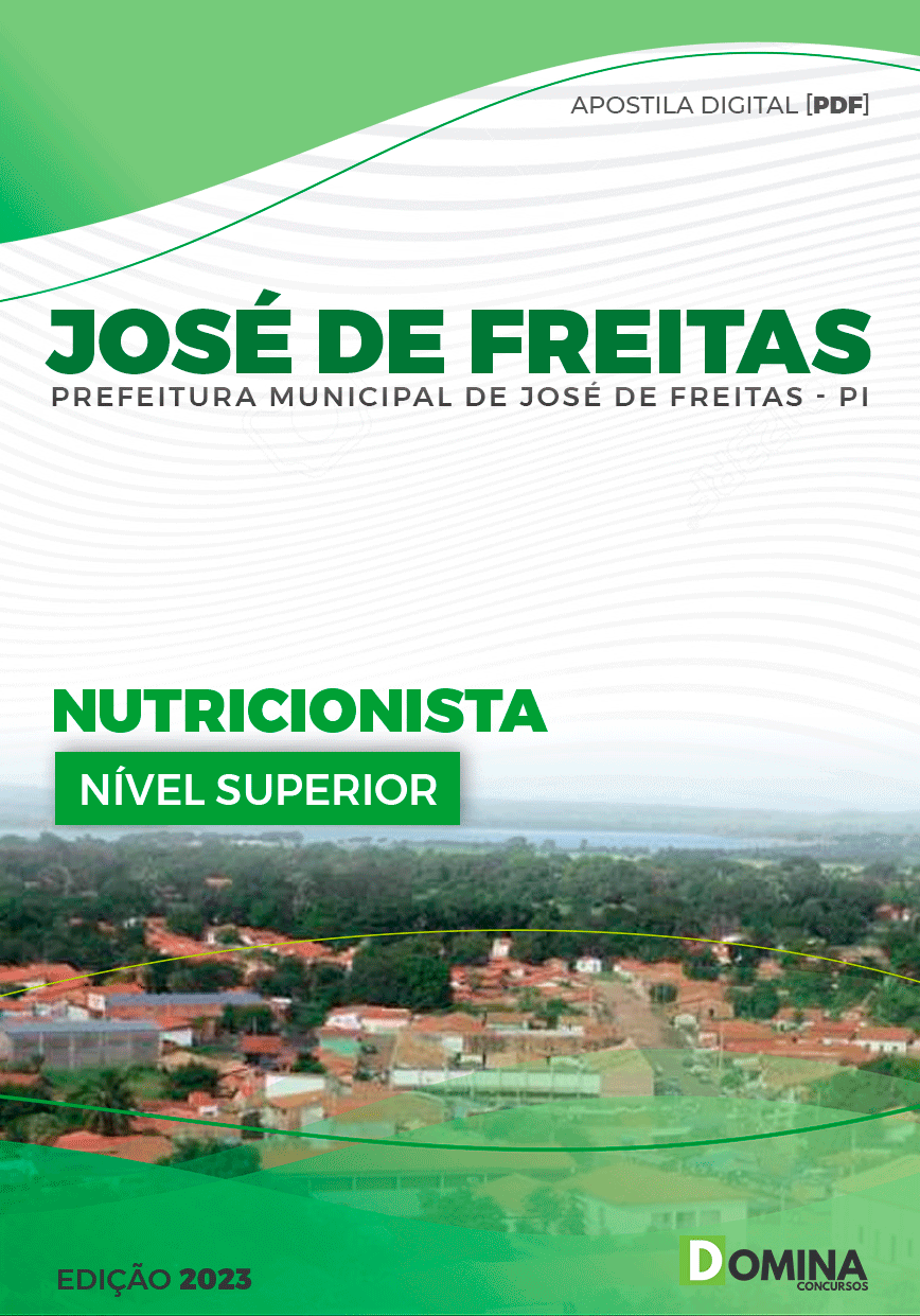 Apostila Pref José de Freitas PI 2023 Nutricionista