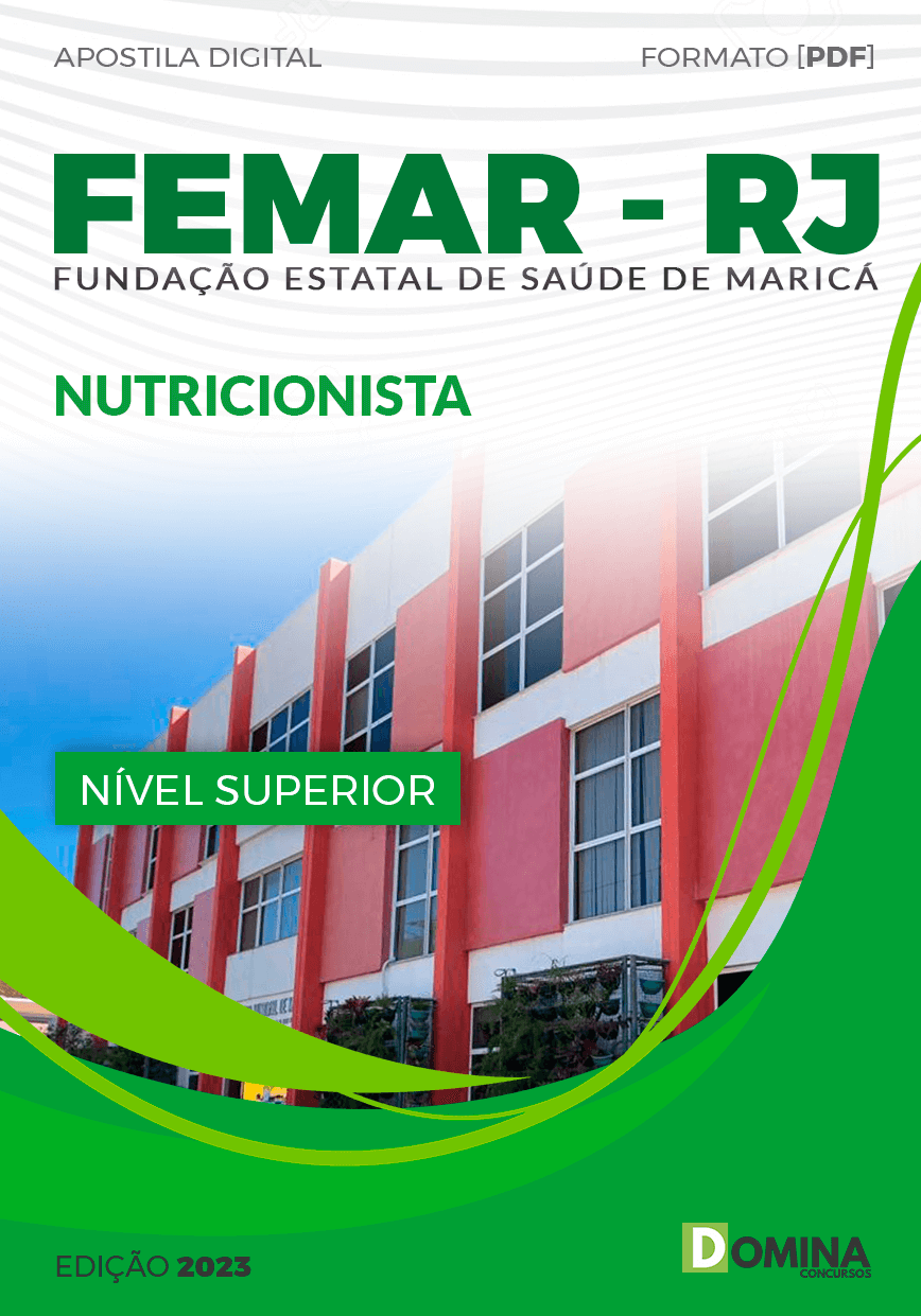 Apostila Concurso FEMAR RJ 2023 Nutricionista