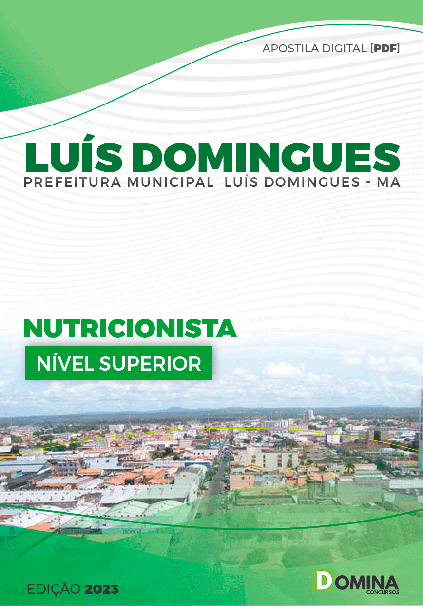 Apostila Pref Luís Domingues MA 2023 Nutricionista