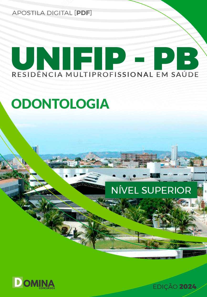 Apostila Concurso Residência UNIFIP PB 2024 Odontologia