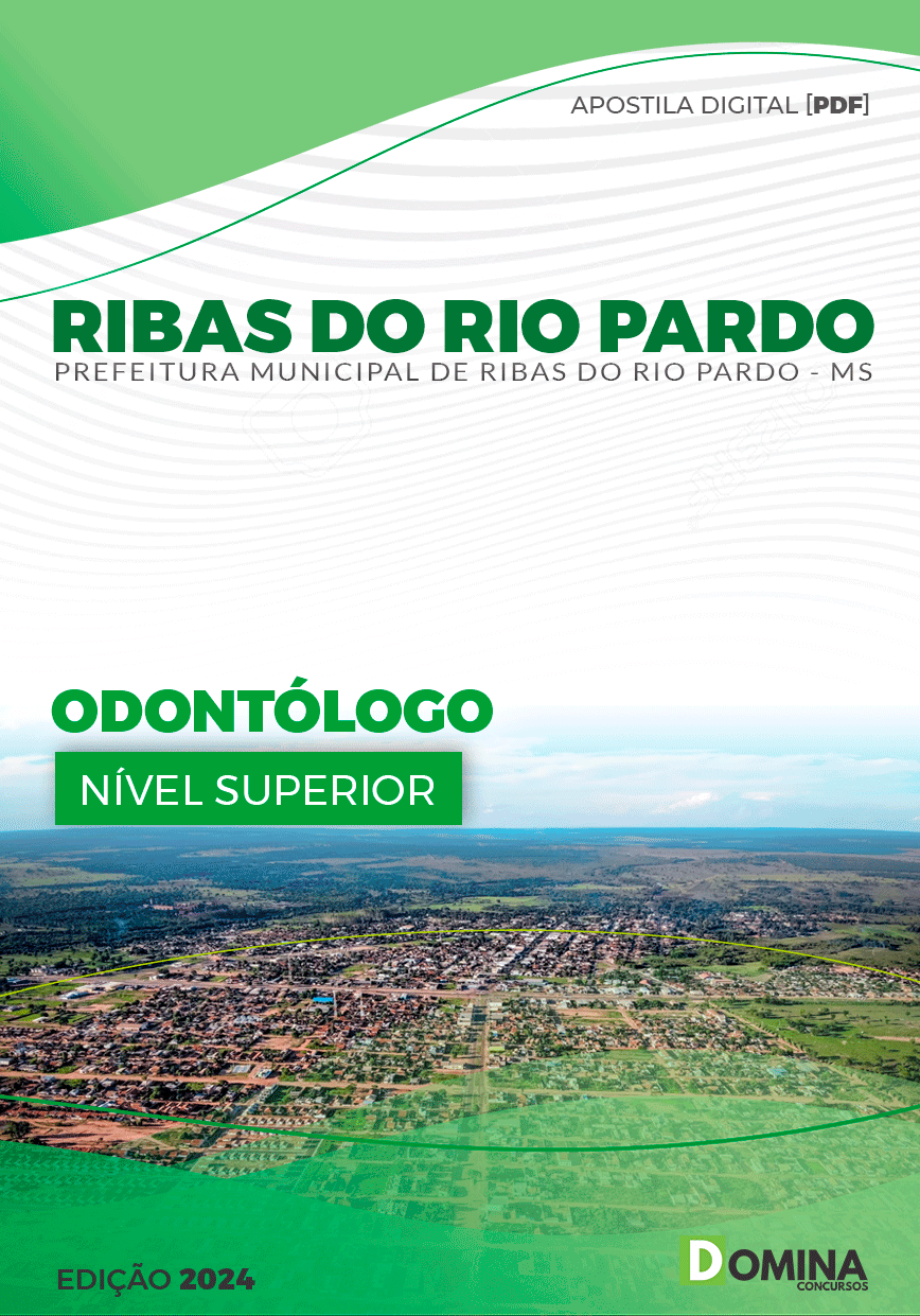 Apostila Pref Ribas do Rio Pardo MS 2024 Odontólogo