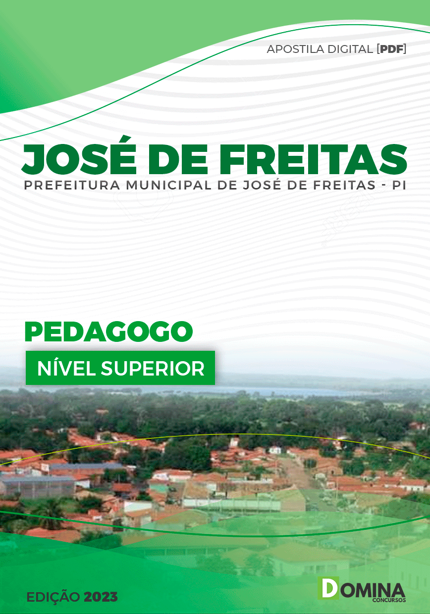 Apostila Pref José de Freitas PI 2023 Pedagogo