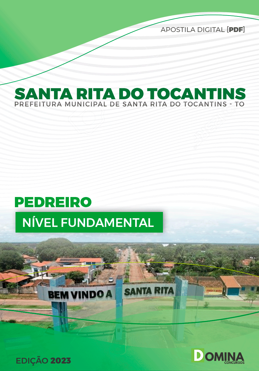 Apostila Pref Santa Rita do Tocantins TO 2023 Pedreiro