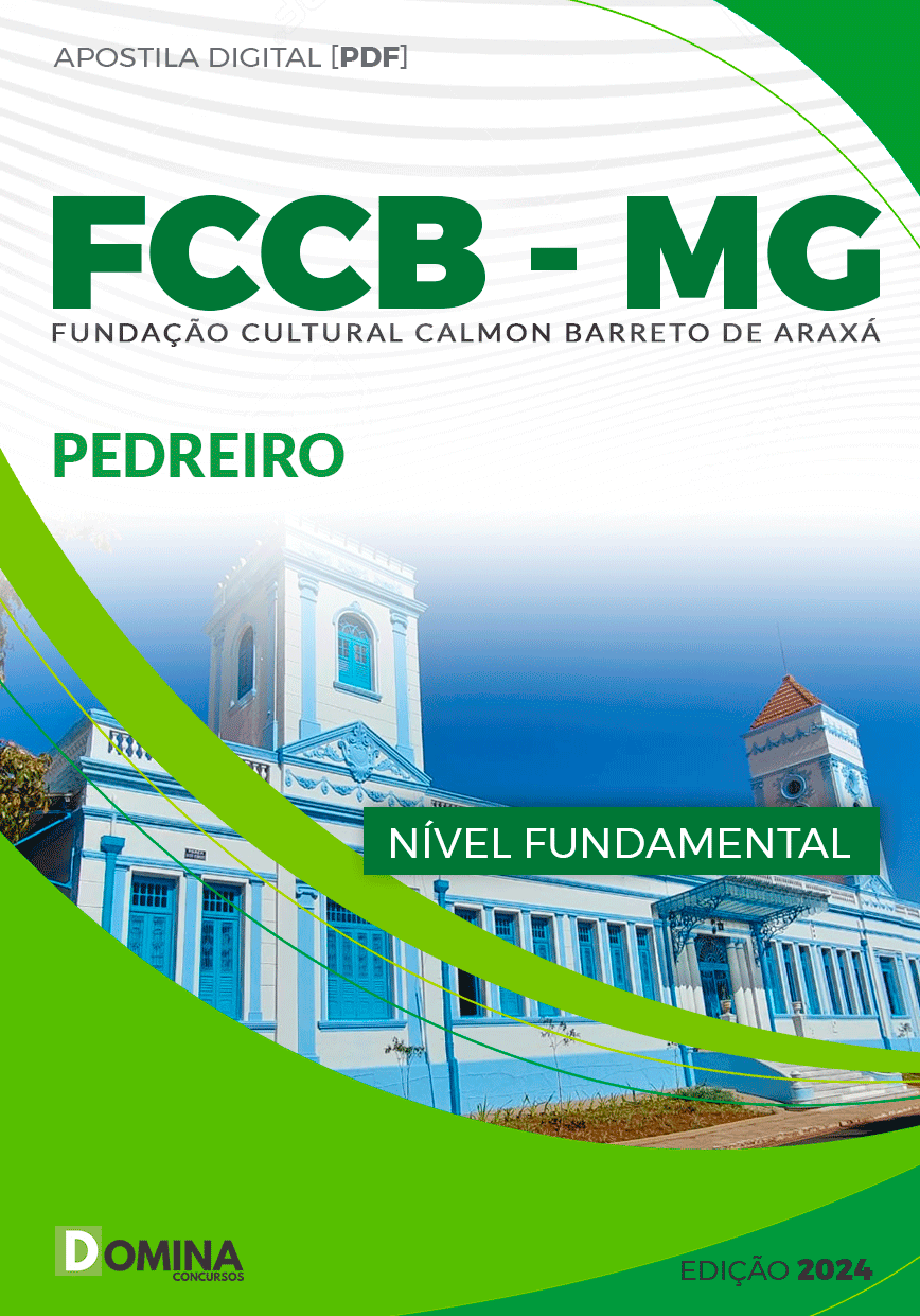 Apostila Concurso FCCB MG 2024 Pedreiro