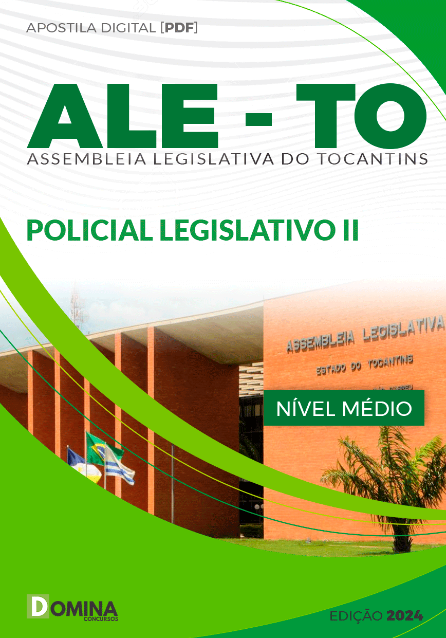 Apostila Concurso ALE TO 2024 Policial Legislativo