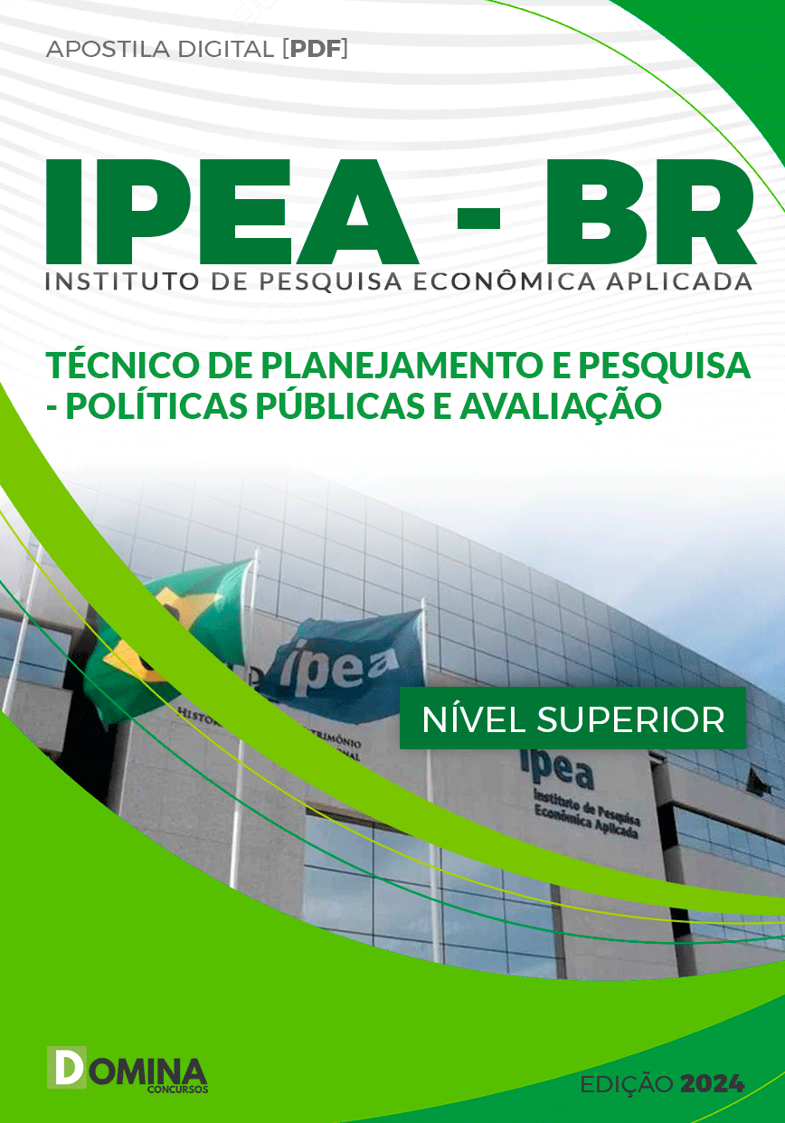 Apostila IPEA 2024 Políticas Públicas Avaliação