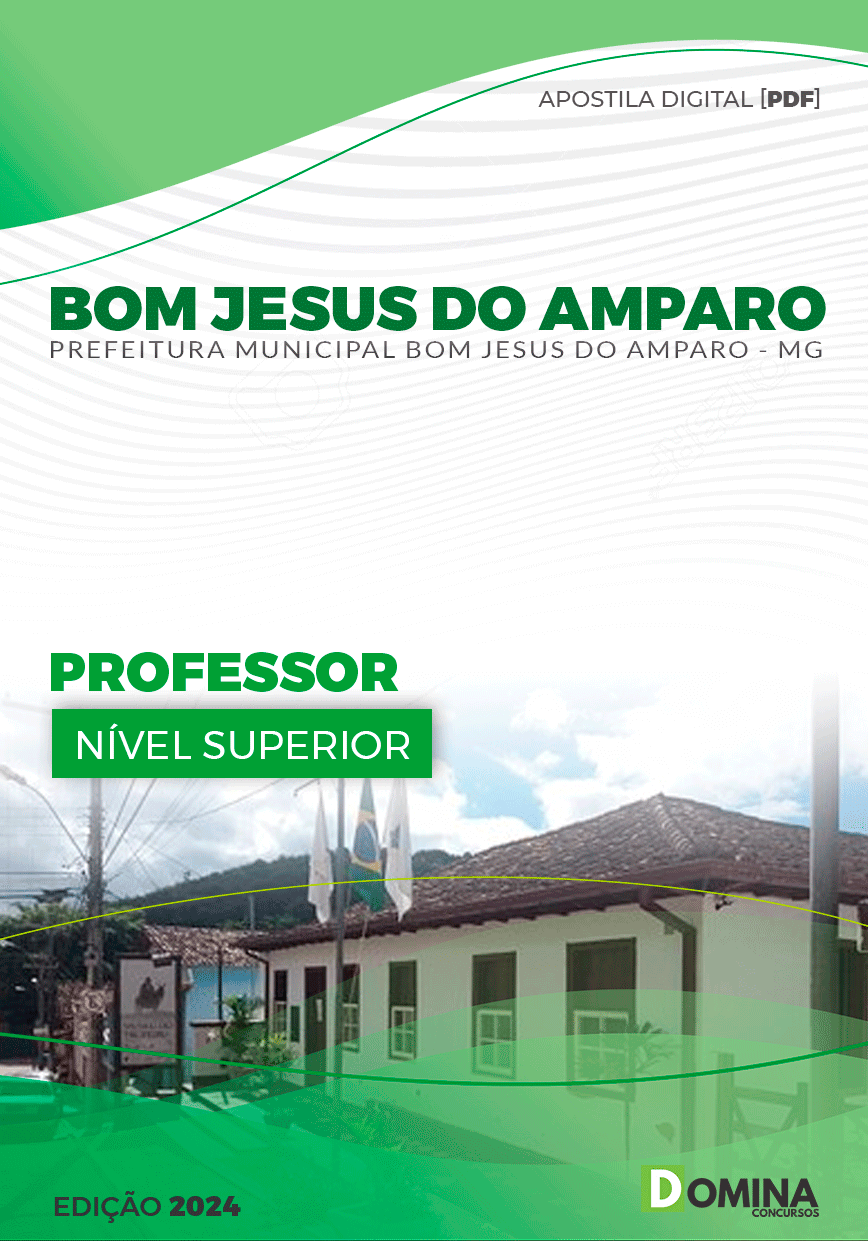 Pref Bom Jesus do Amparo MG 2024 Professor