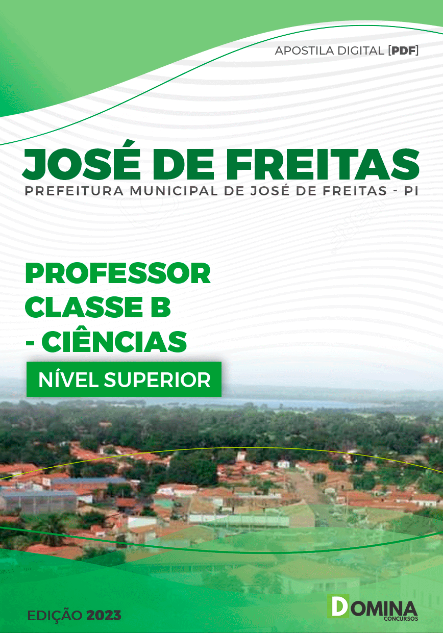Apostila Pref José de Freitas PI 2023 Professor Ciências