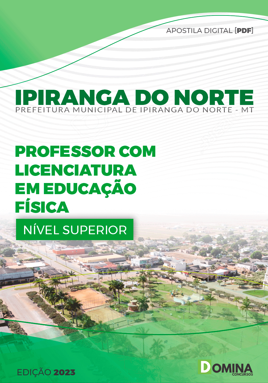 Apostila Pref Ipiranga do Norte MT 2023 Professor Educação Física