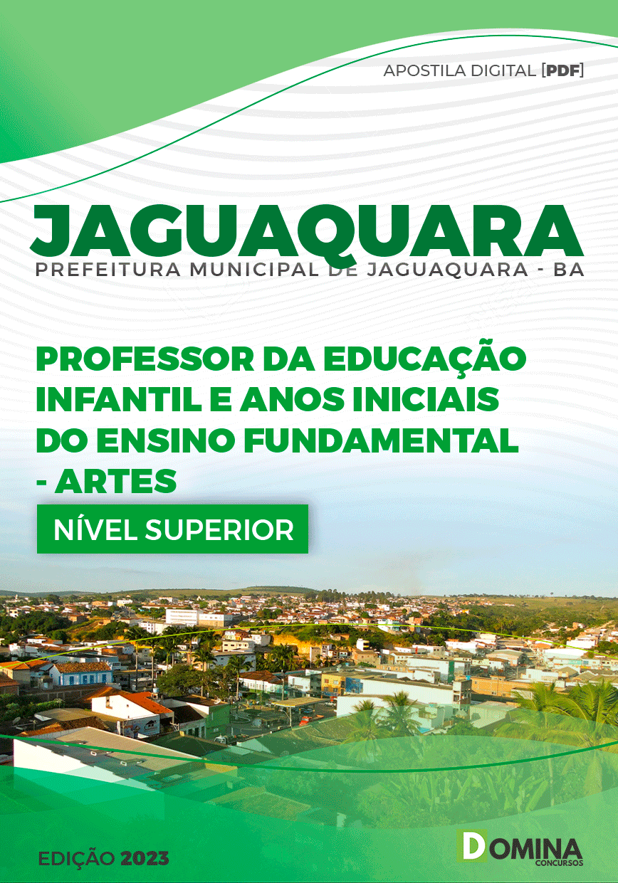 Apostila Pref Jaguaquara BA 2023 Professor Artes