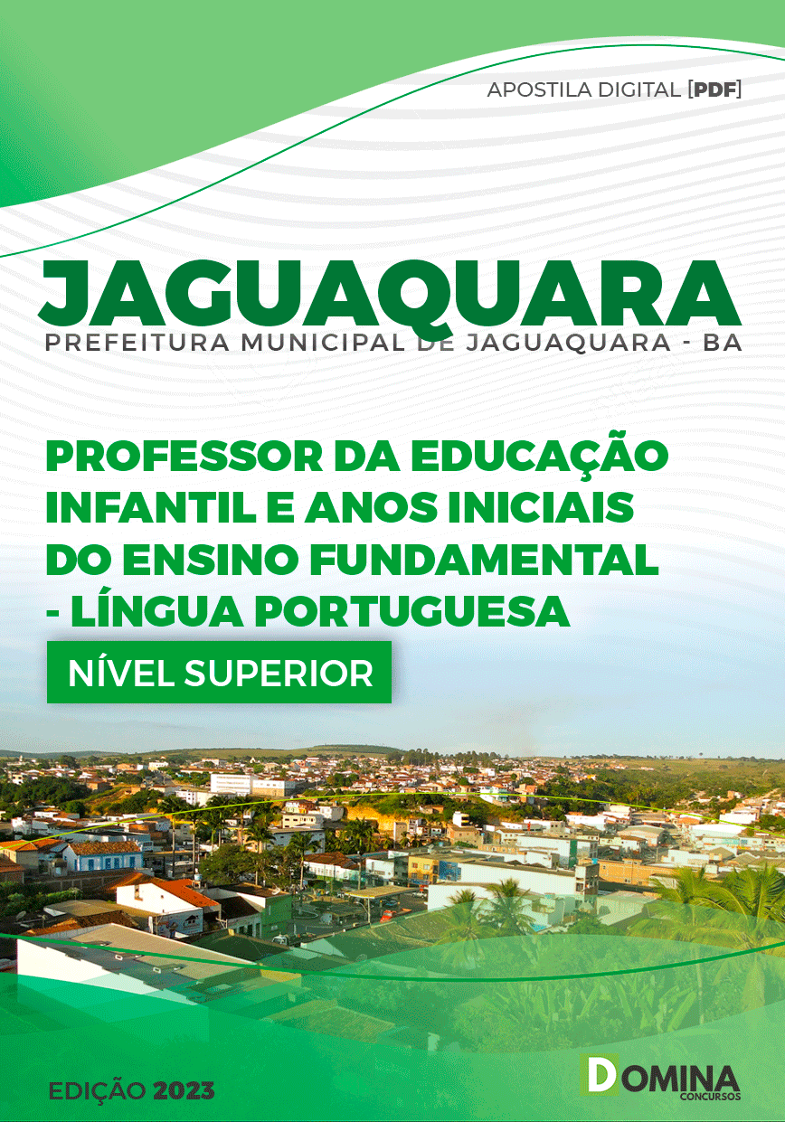 Apostila Pref Jaguaquara BA 2023 Professor Língua Portuguesa