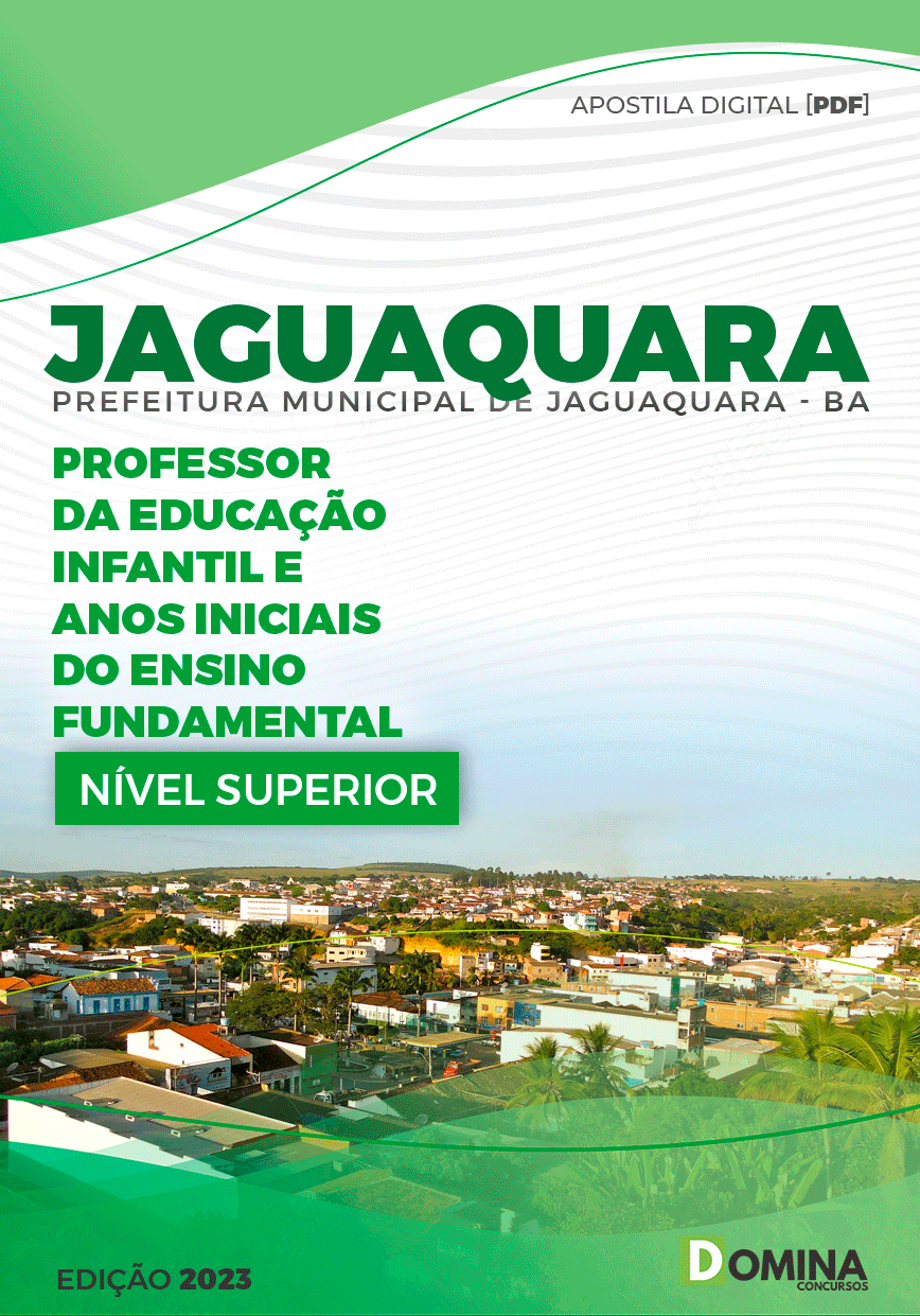 Apostila Pref Jaguaquara BA 2023 Professor Educação Infantil