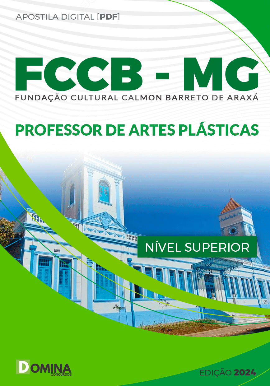 Apostila FCCB MG 2024 Professor Artes Plásticas