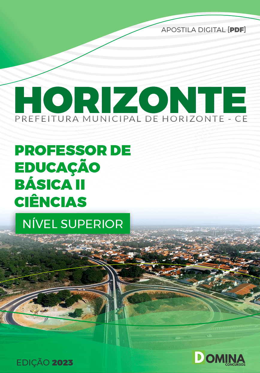 Apostila Pref Horizonte CE 2023 Professor II Ciências