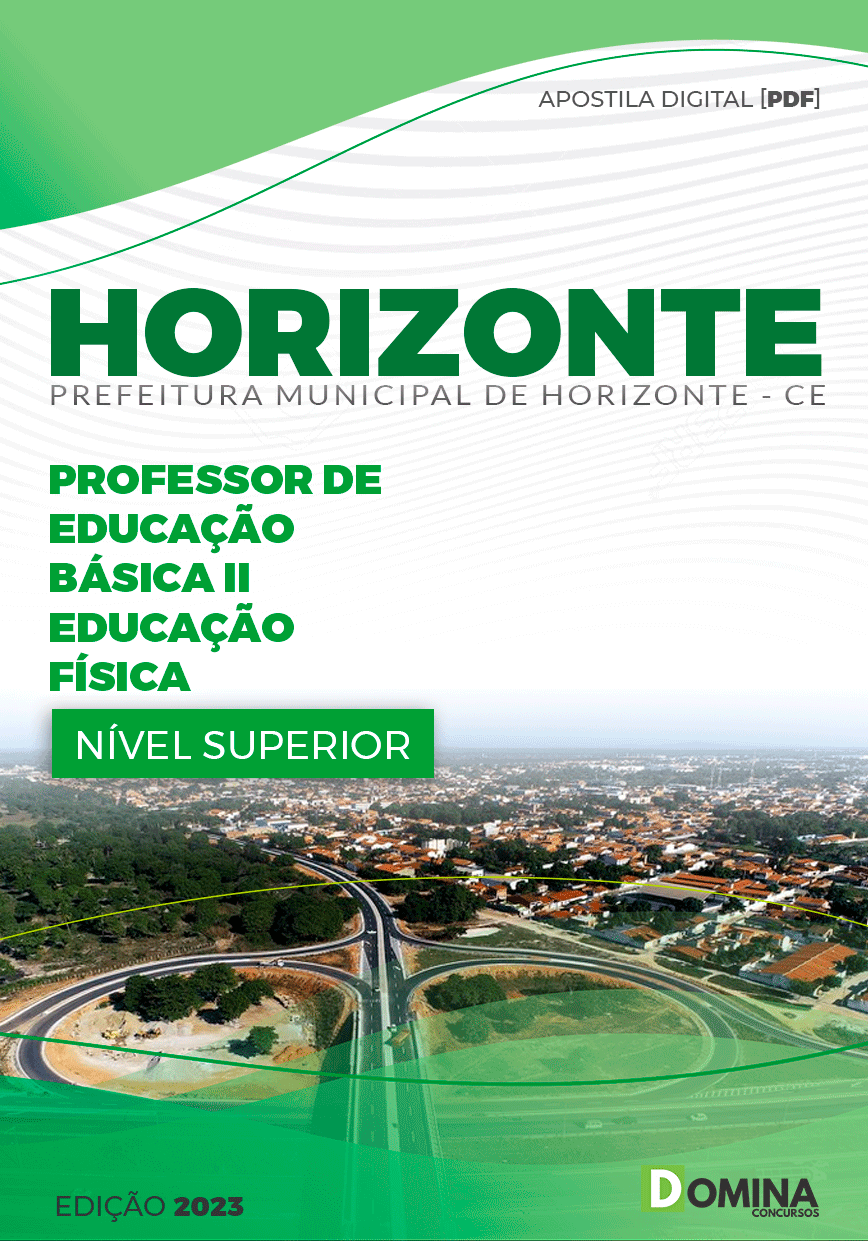 Apostila Pref Horizonte CE 2023 Professor II Educação Física