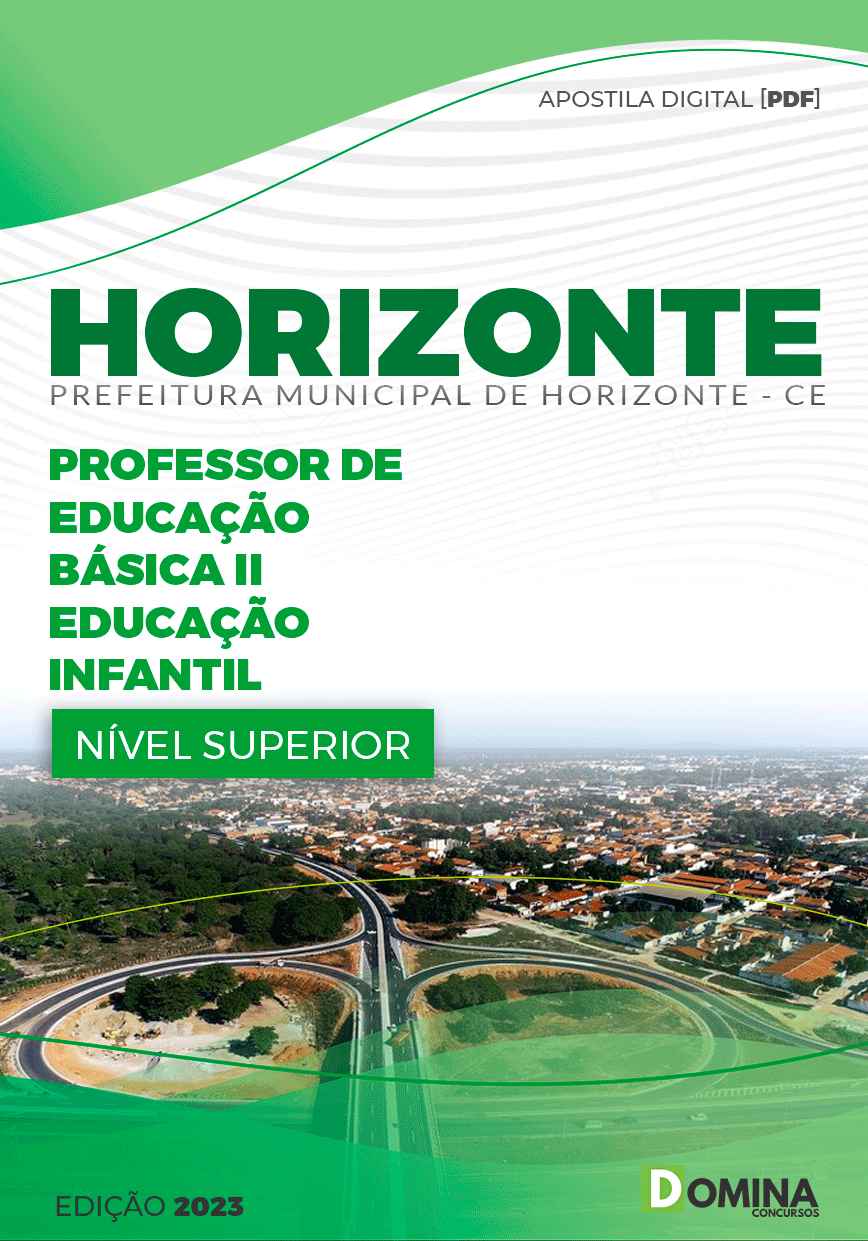 Apostila Pref Horizonte CE 2023 Professor II Educação Infantil