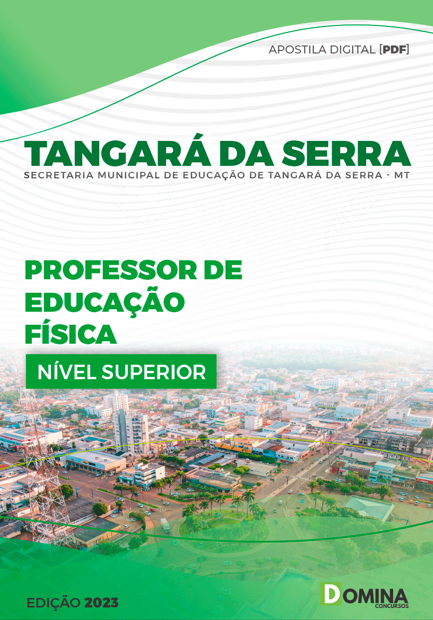 Apostila Pref Tangará da Serra MT 2023 Professor Educação Física