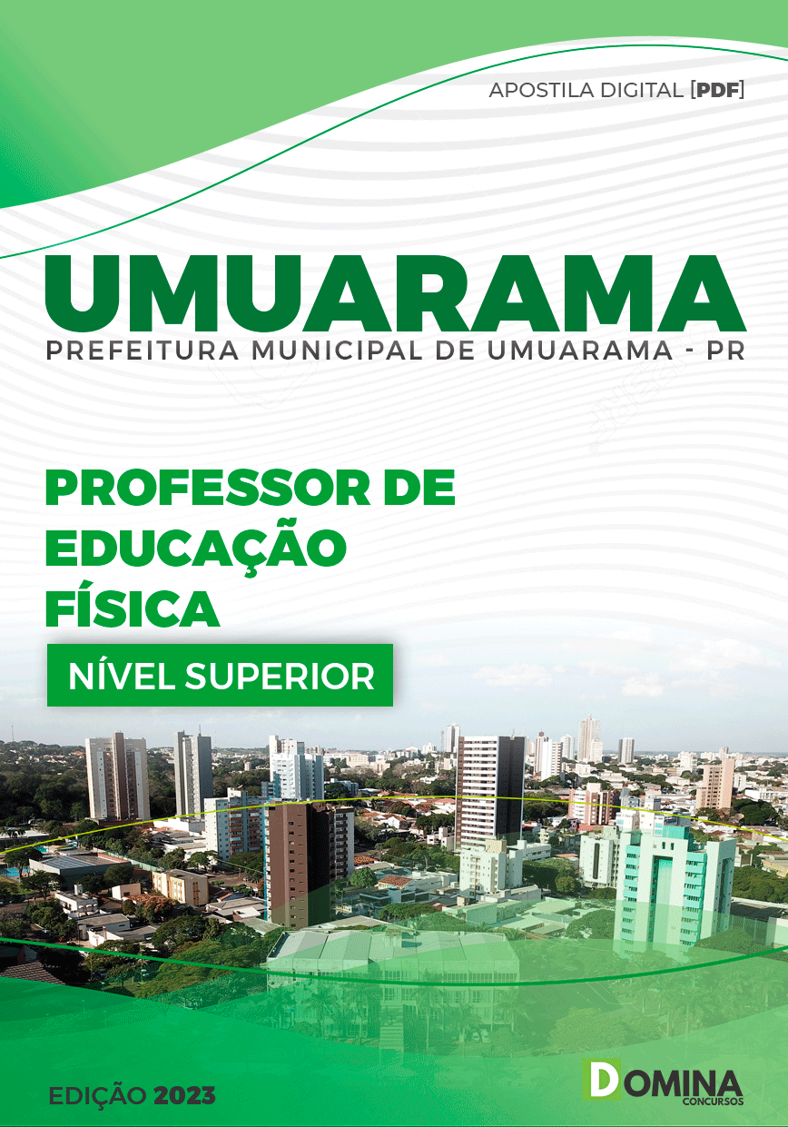 Apostila Pref Umuarama PR 2023 Professor Educação Física