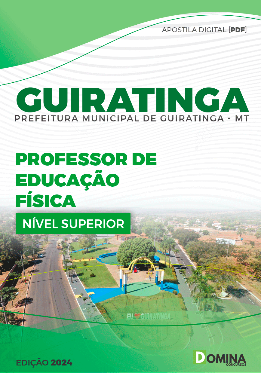 Apostila Pref Guiratinga MT 2024 Professor Educação Física