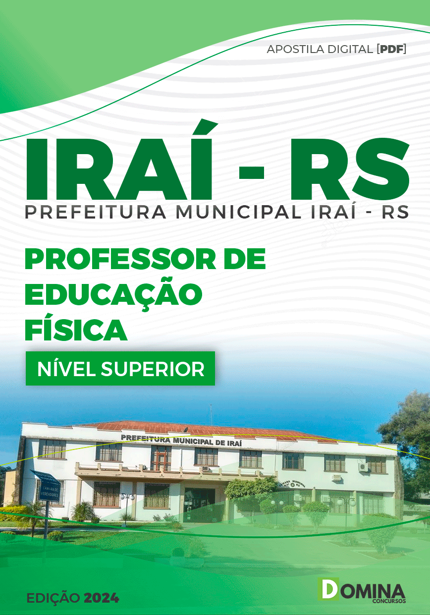 Apostila Pref Iraí RS 2024 Professor de Educação Física