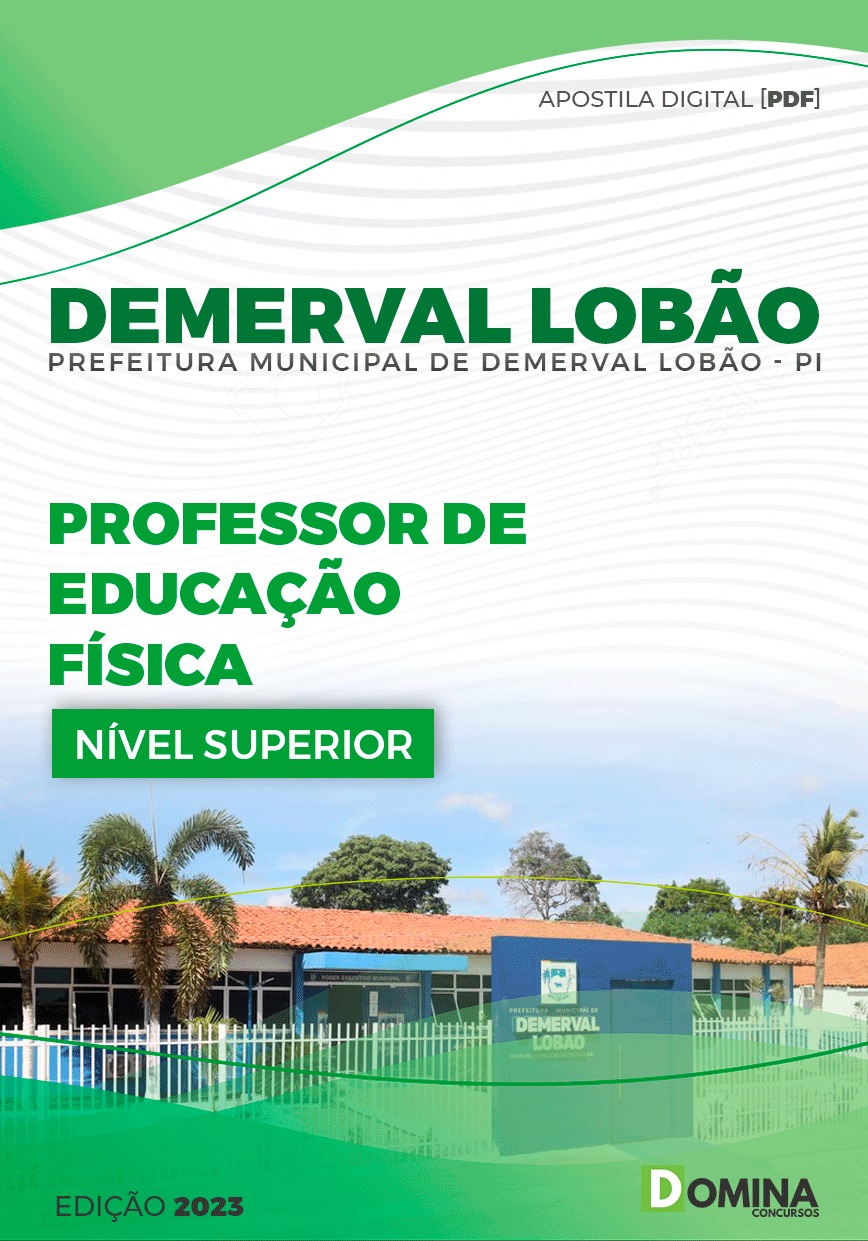 Apostila Pref Demerval Lobão PI 2023 Professor Educação Física