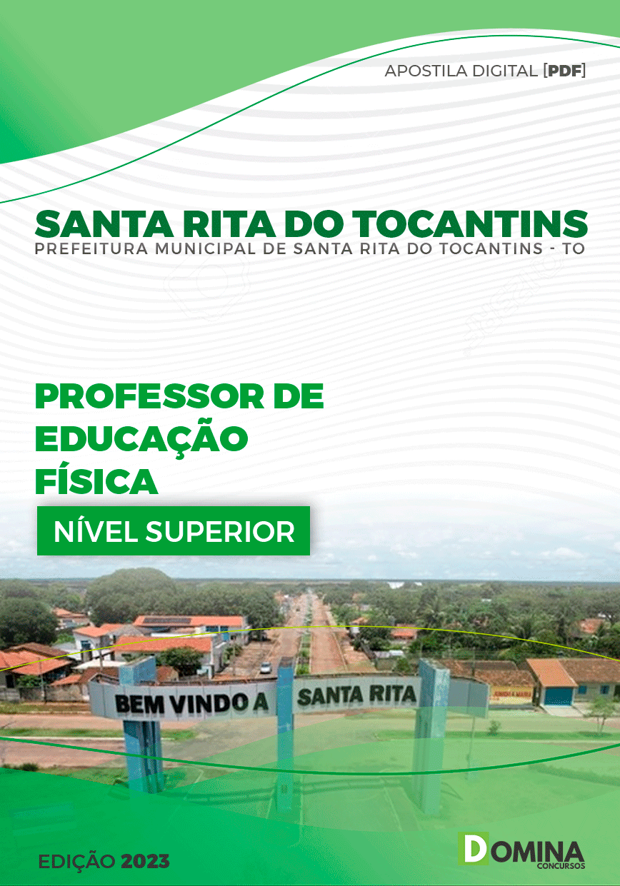Apostila Pref Santa Rita do Tocantins TO 2023 Professor Ed Física
