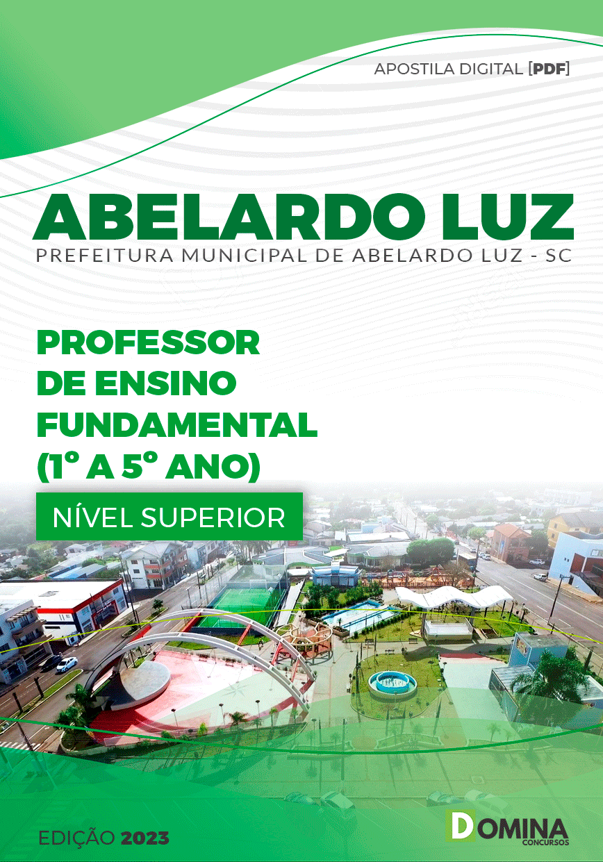 Apostila Pref Abelardo Luz SC 2023 Professor Ensino Fundamental
